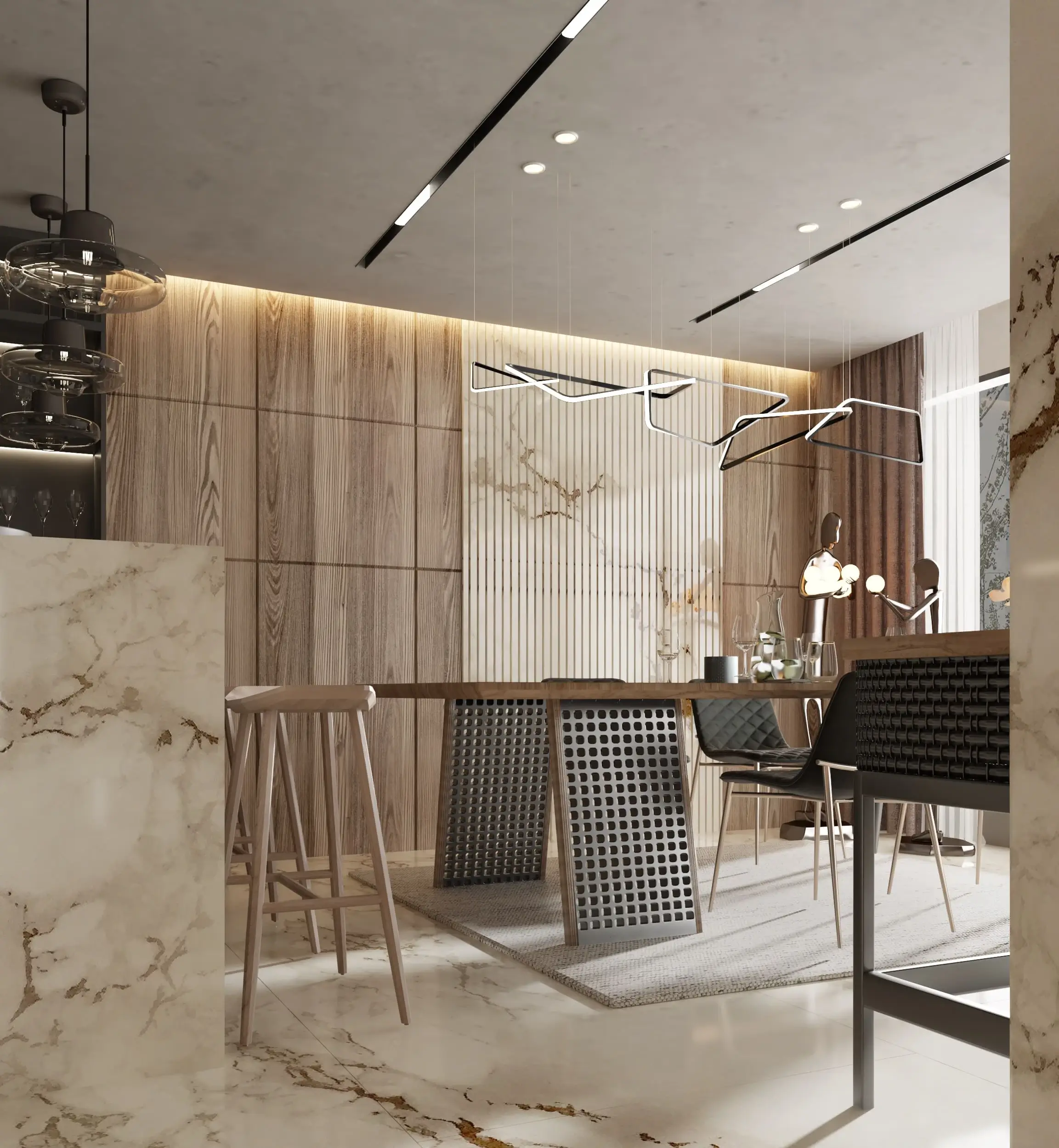 Projet complet architecture INTERIO